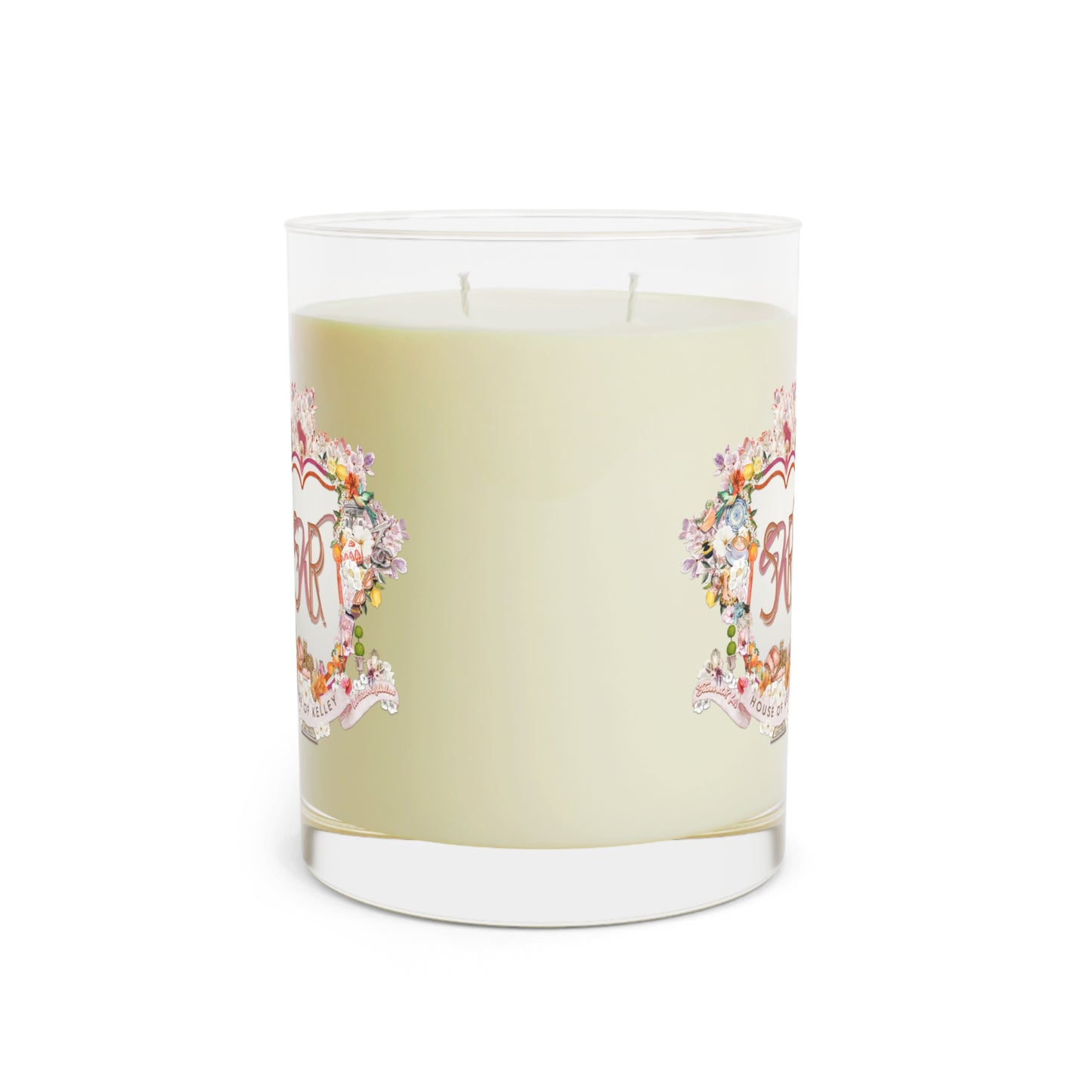 SRK Crest Scented Candle - Glass, 11oz