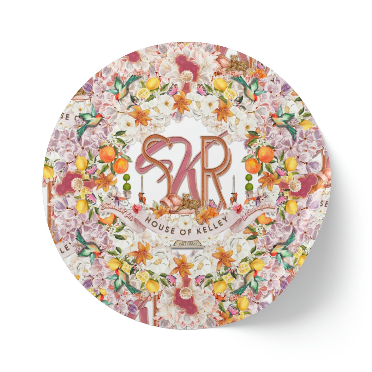 SRK Round Sticker Label Rolls